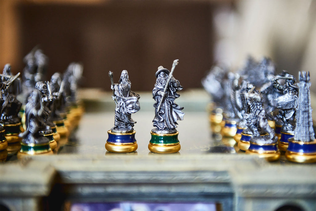 Image produit Jeu d'échecs Premium Seigneur des Anneaux