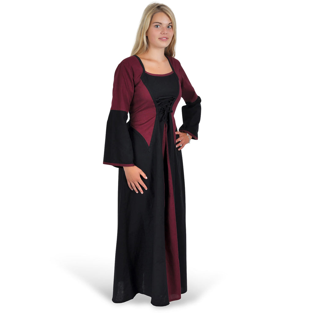 Immagine del prodotto Vestito Elena nero-bordeaux