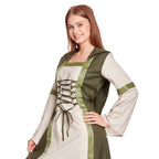 Immagine del prodotto Abito medievale Rebecca naturale-verde