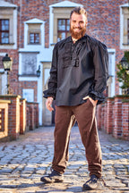 Produktbild Rüschenhemd schwarz
