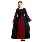 Produktbild Elisa - Mittelalterkleid rot-schwarz
