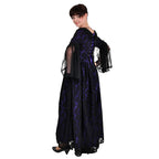 Image produit Robe en dentelle noir-violet