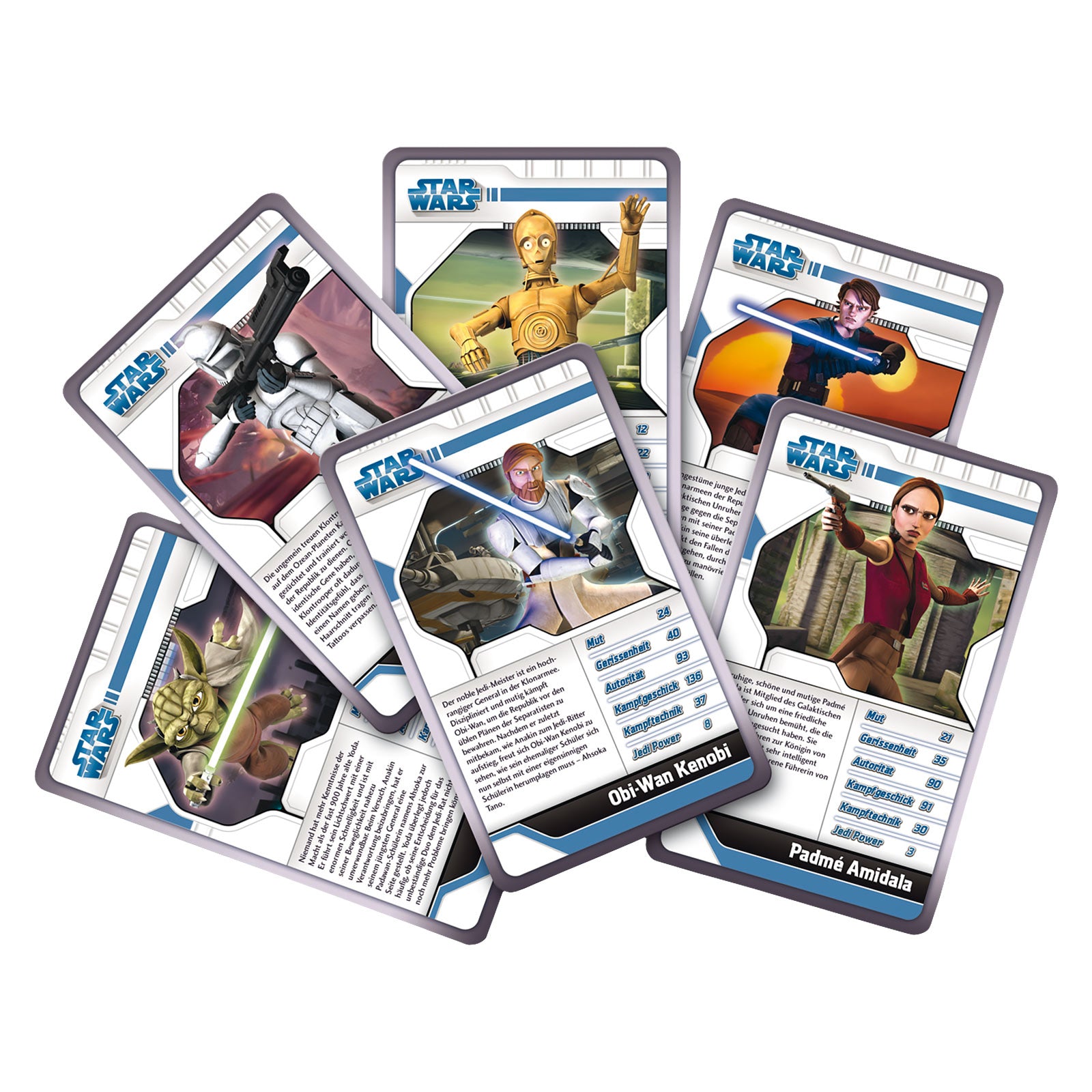 Immagine del prodotto Star Wars - The Clone Wars Top Trumps Carte da Gioco