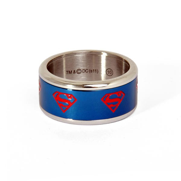 Image produit Superman - Bague Symbole Bleue
