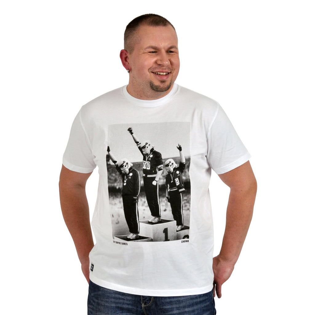 Image produit Star Wars - T-shirt olympique Stormtrooper blanc