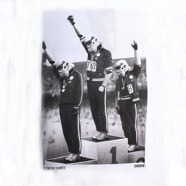 Image produit Star Wars - T-shirt olympique Stormtrooper blanc