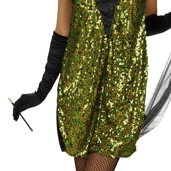 Image produit Robe Charleston avec paillettes - Costume pour femmes