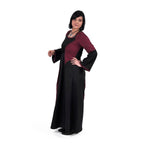 Image produit Elena Robe Médiévale Bordeaux-Noir