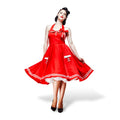 Produktbild Rockabilly-Kleid Motley rot