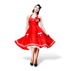 Produktbild Rockabilly-Kleid Motley rot