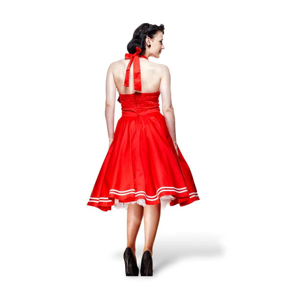 Produktbild Rockabilly-Kleid Motley rot