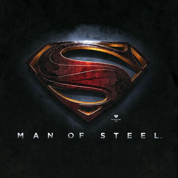 Produktbild Superman - Man of Steel Logo T-Shirt