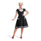 Image produit Robe rockabilly Seafarer noire