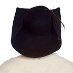 Immagine del prodotto Cappello di feltro con piuma nera
