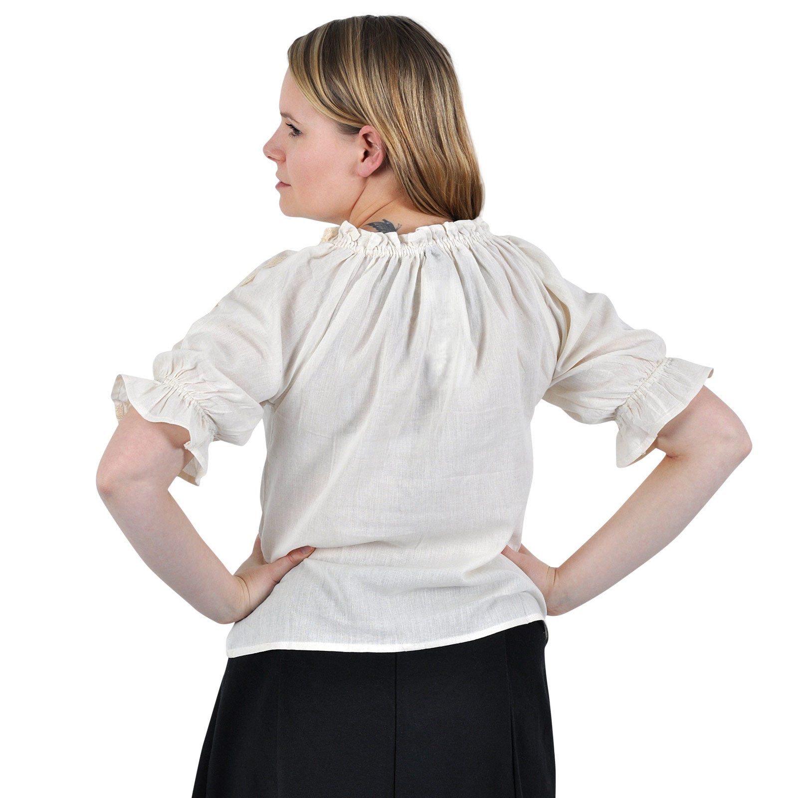 Image produit Blouse Luisa manches courtes nature