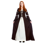 Produktbild Mittelalter Kleid Katherina braun-natur