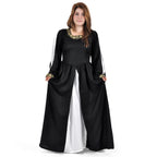 Produktbild Mittelalter Kleid Leila schwarz