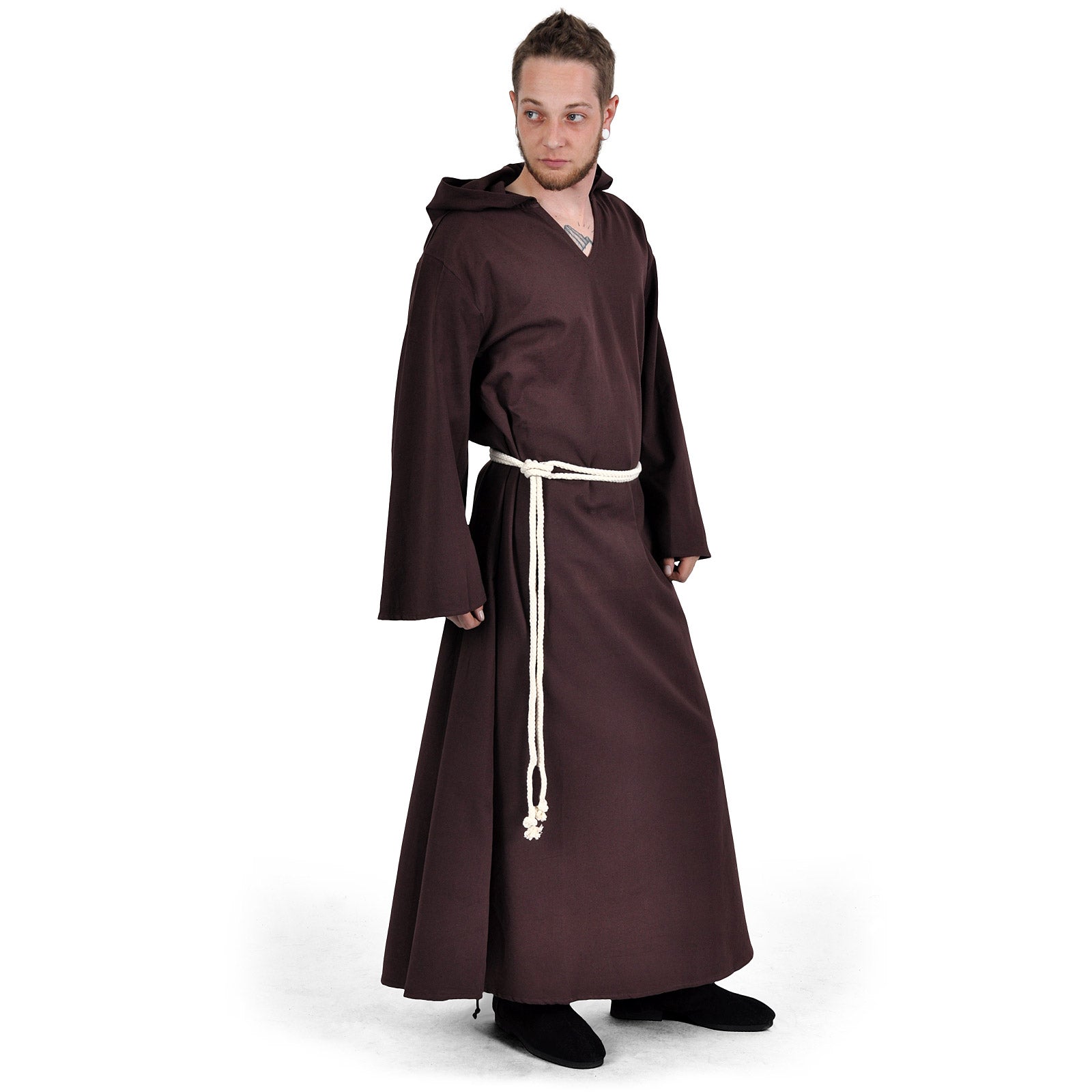 Image produit Robe de moine avec cordon marron