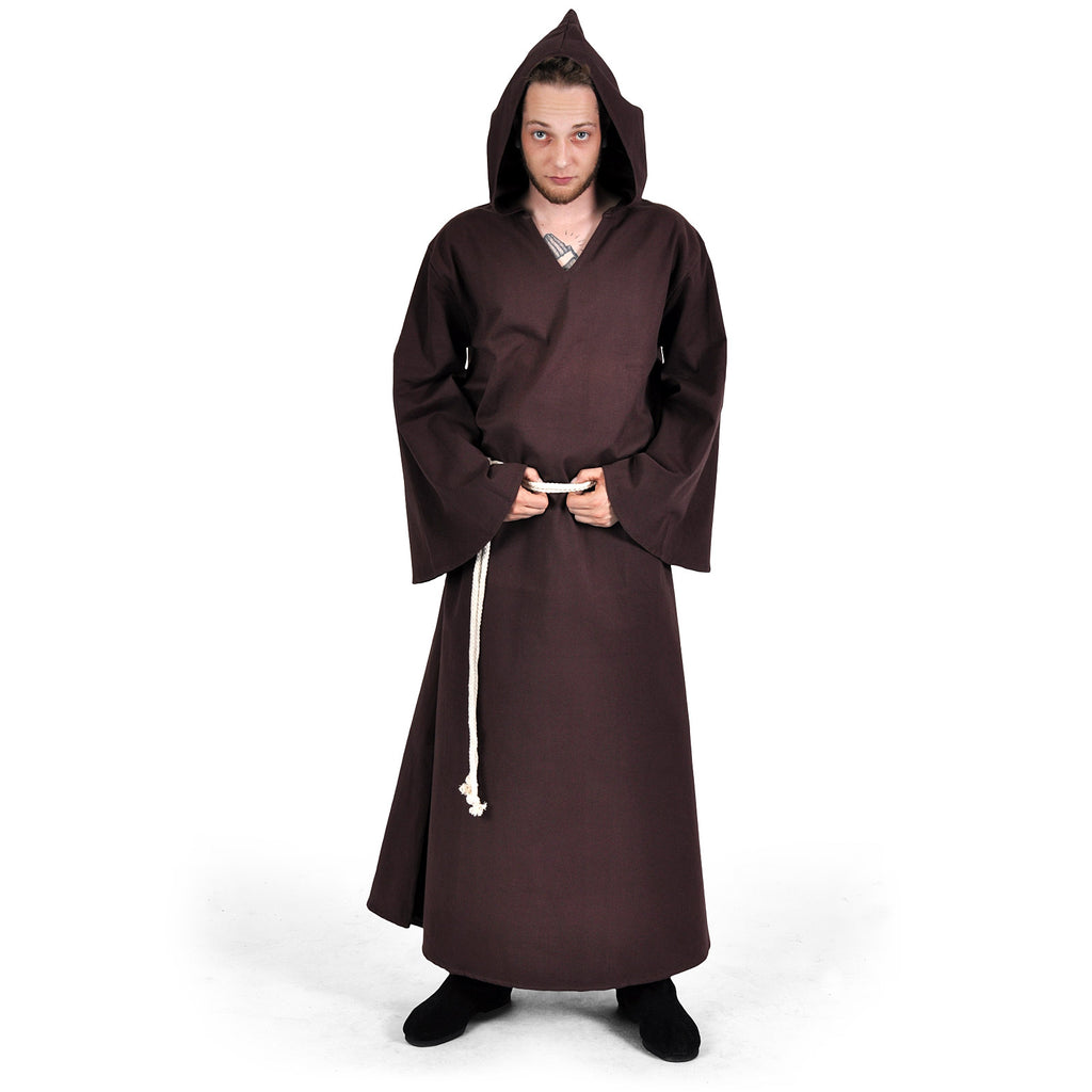 Image produit Robe de moine avec cordon marron