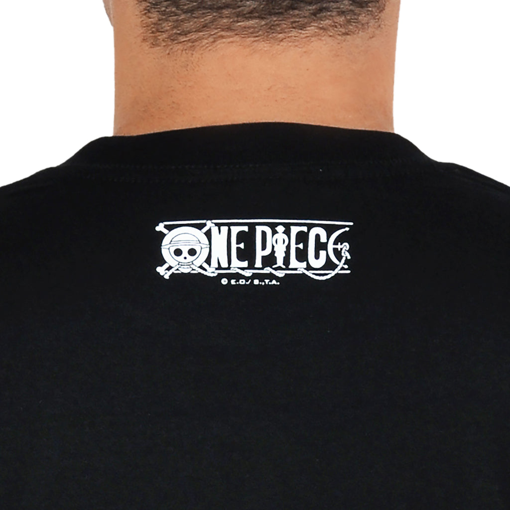 Produktbild One Piece - Skull With Map T-Shirt schwarz