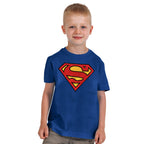 Image produit T-shirt pour enfants Superman Logo bleu
