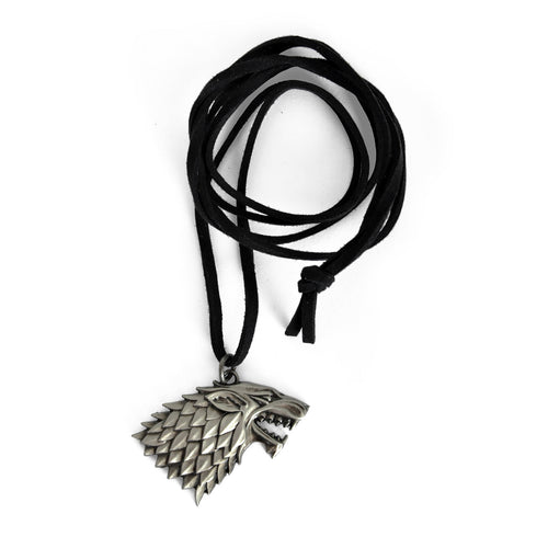 Immagine del prodotto Game of Thrones - Collana con stemma Stark Lupo Ombra