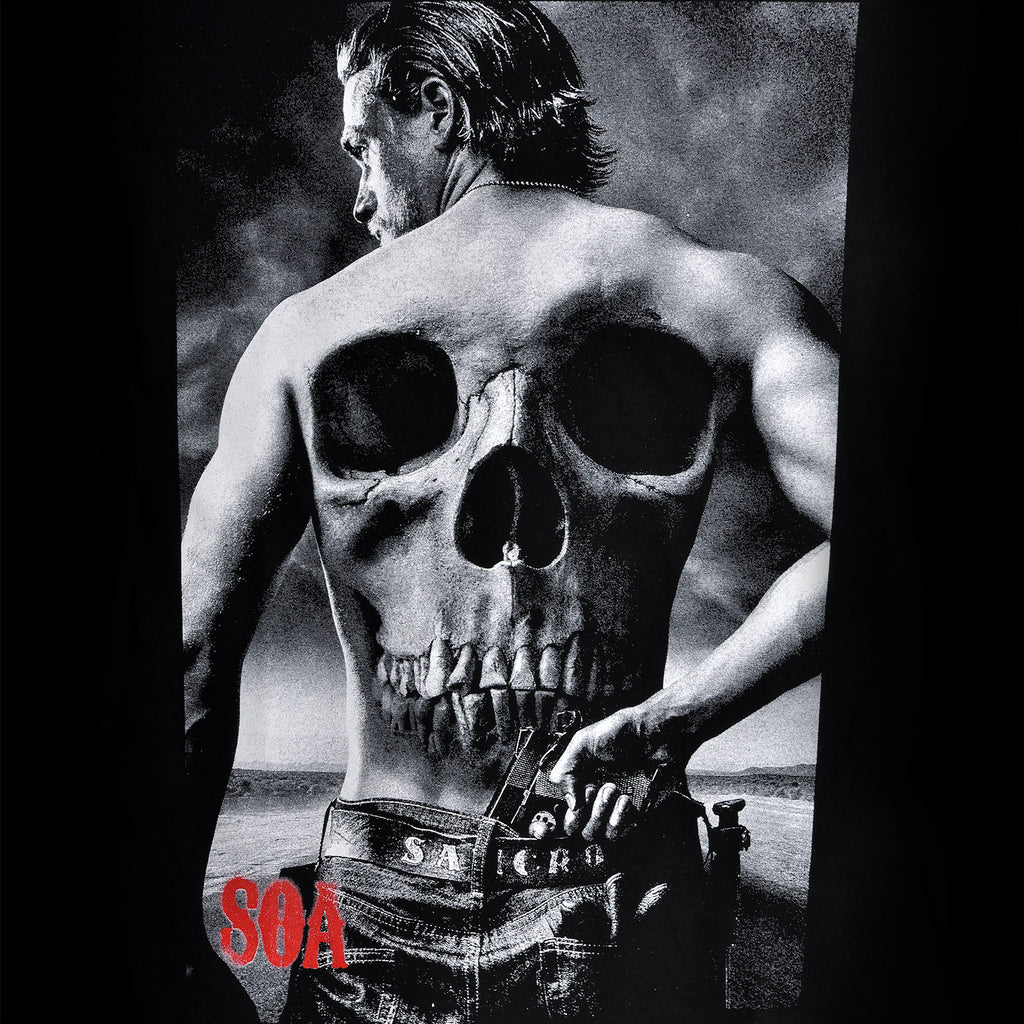 Produktbild Sons of Anarchy - Skull Head T-Shirt schwarz