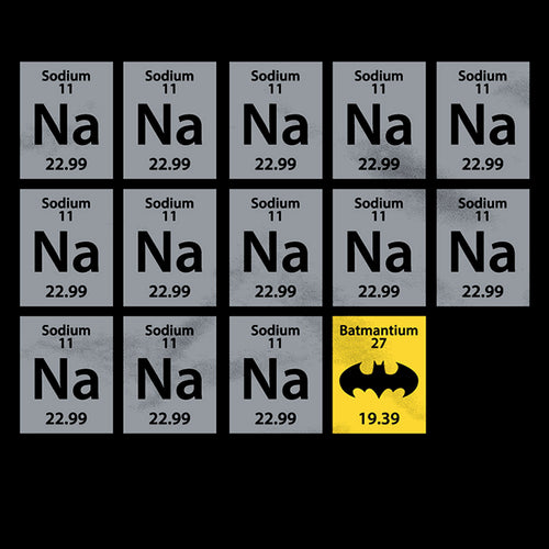 Image produit Batman - T-shirt Chimie noir