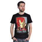 Immagine del prodotto Iron Man - T-shirt poster nera