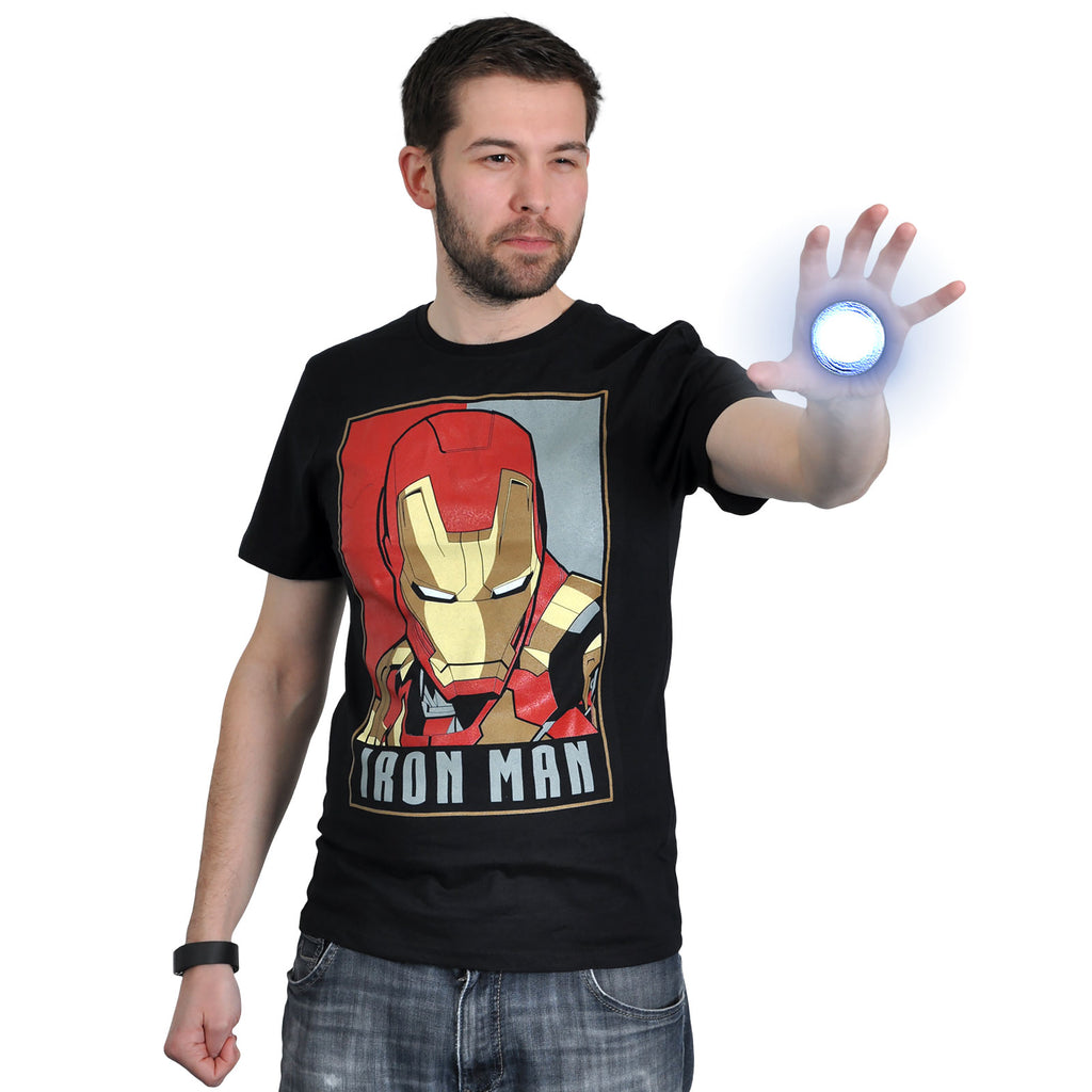 Immagine del prodotto Iron Man - T-shirt poster nera