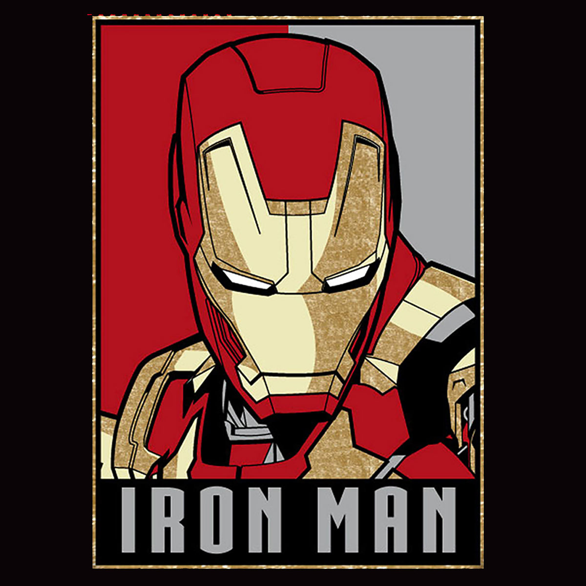 Immagine del prodotto Iron Man - T-shirt poster nera
