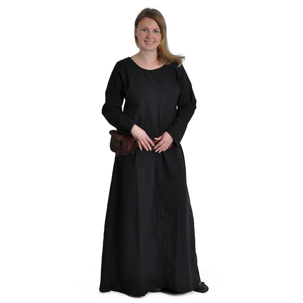 Image produit Sous-robe médiévale Freya noire