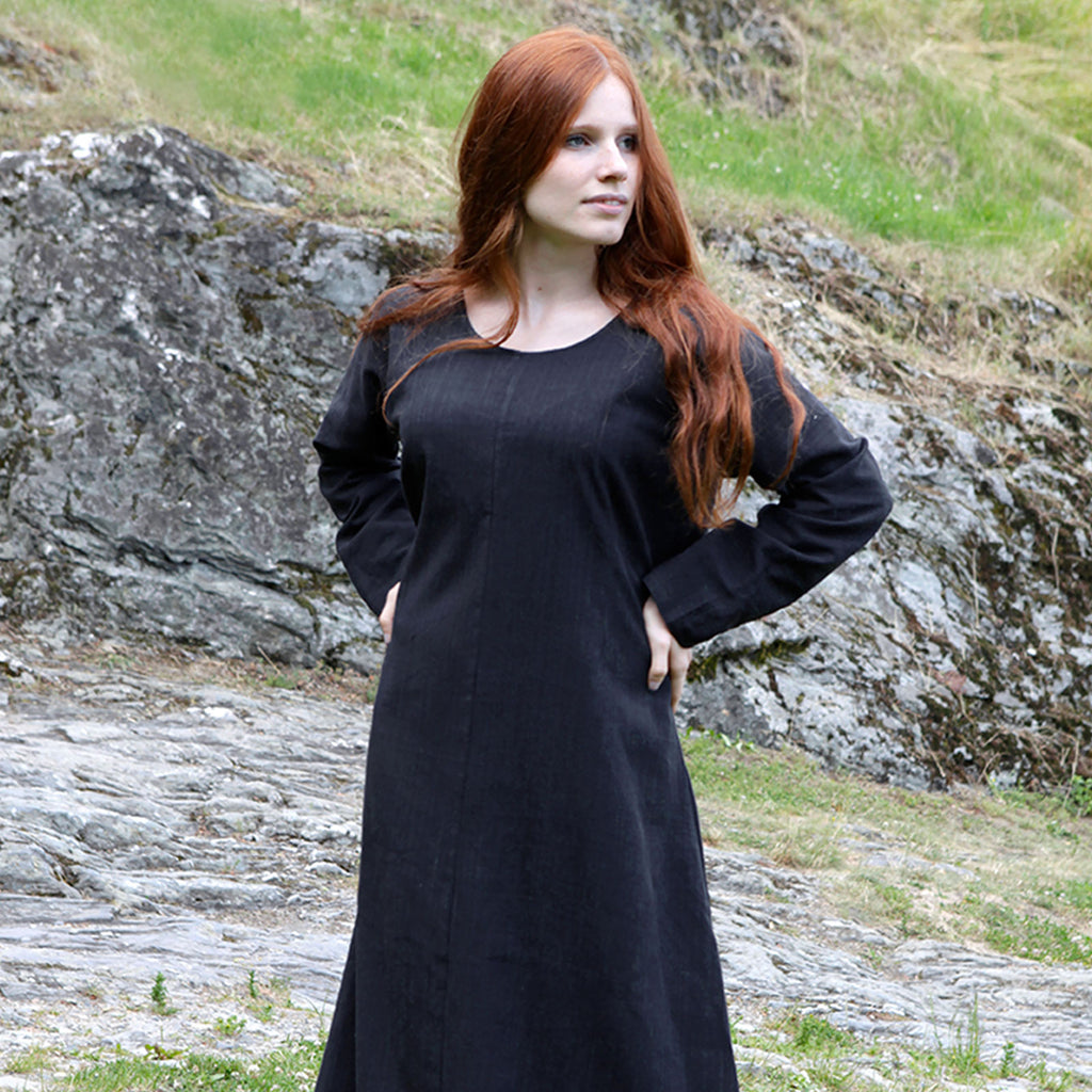 Image produit Sous-robe médiévale Freya noire