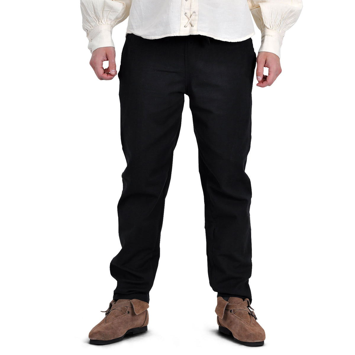 Produktbild Mittelalter Hose mit Gummizugbund schwarz