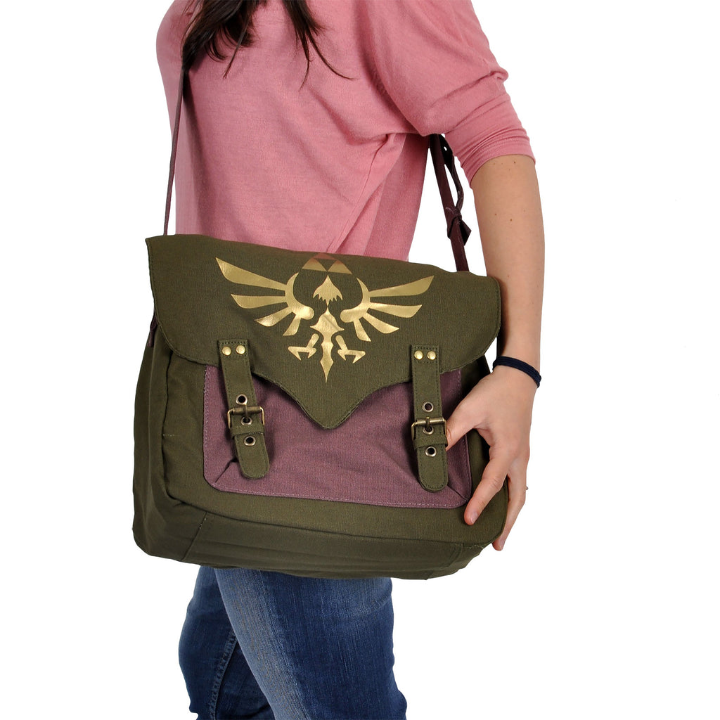 Produktbild Zelda - Triforce Logo Messenger Bag