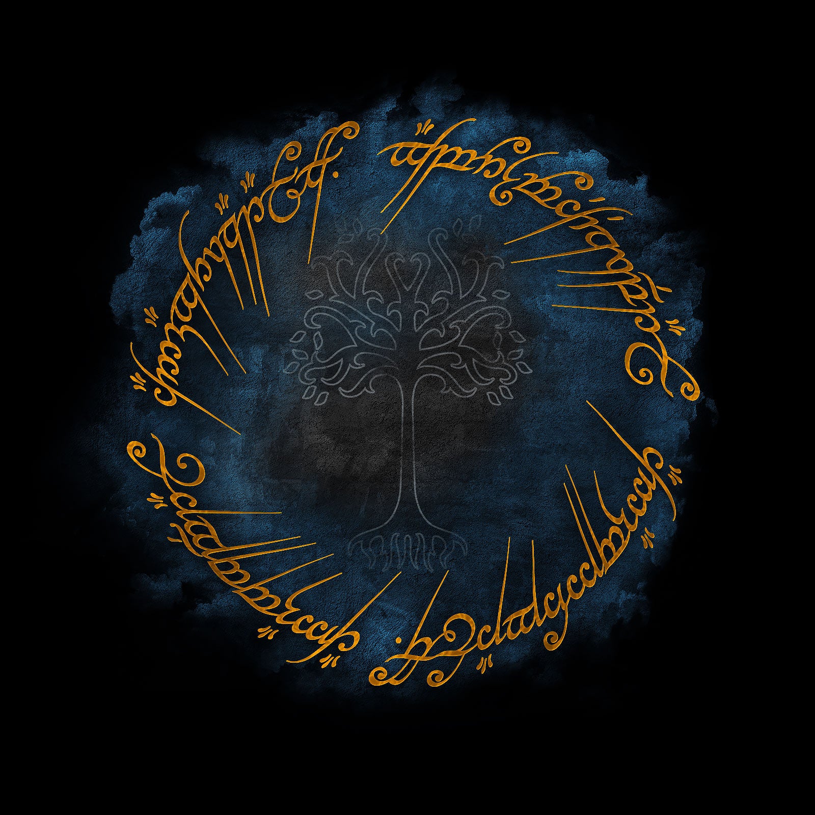 Produktbild Der Herr der Ringe - Ring der Macht T-Shirt schwarz
