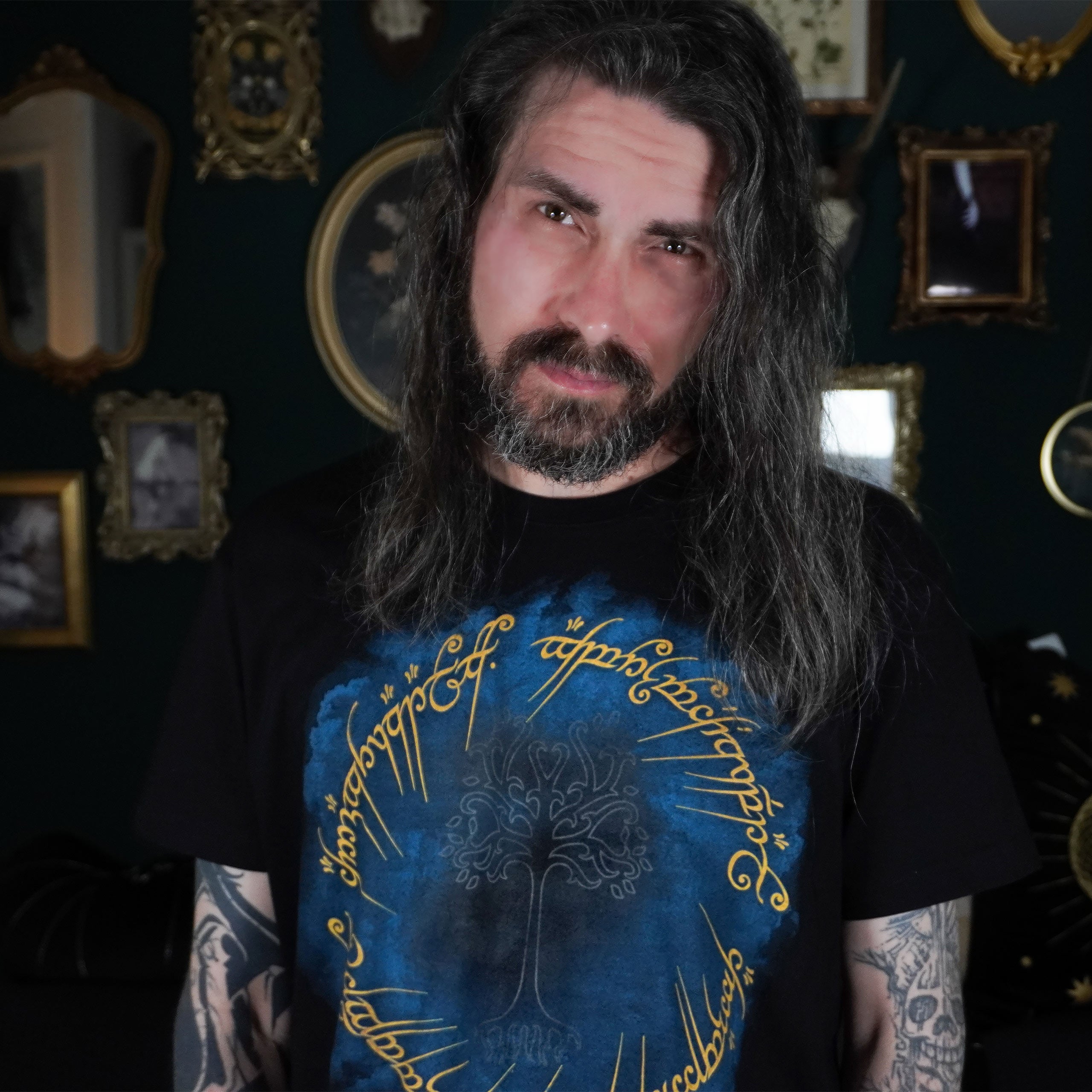 Produktbild Der Herr der Ringe - Ring der Macht T-Shirt schwarz