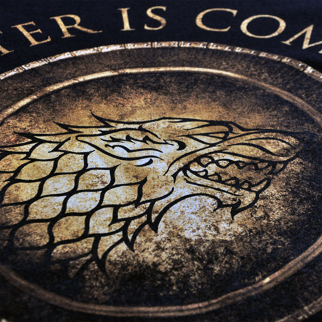 Produktbild Game of Thrones - House Stark Circular T-Shirt