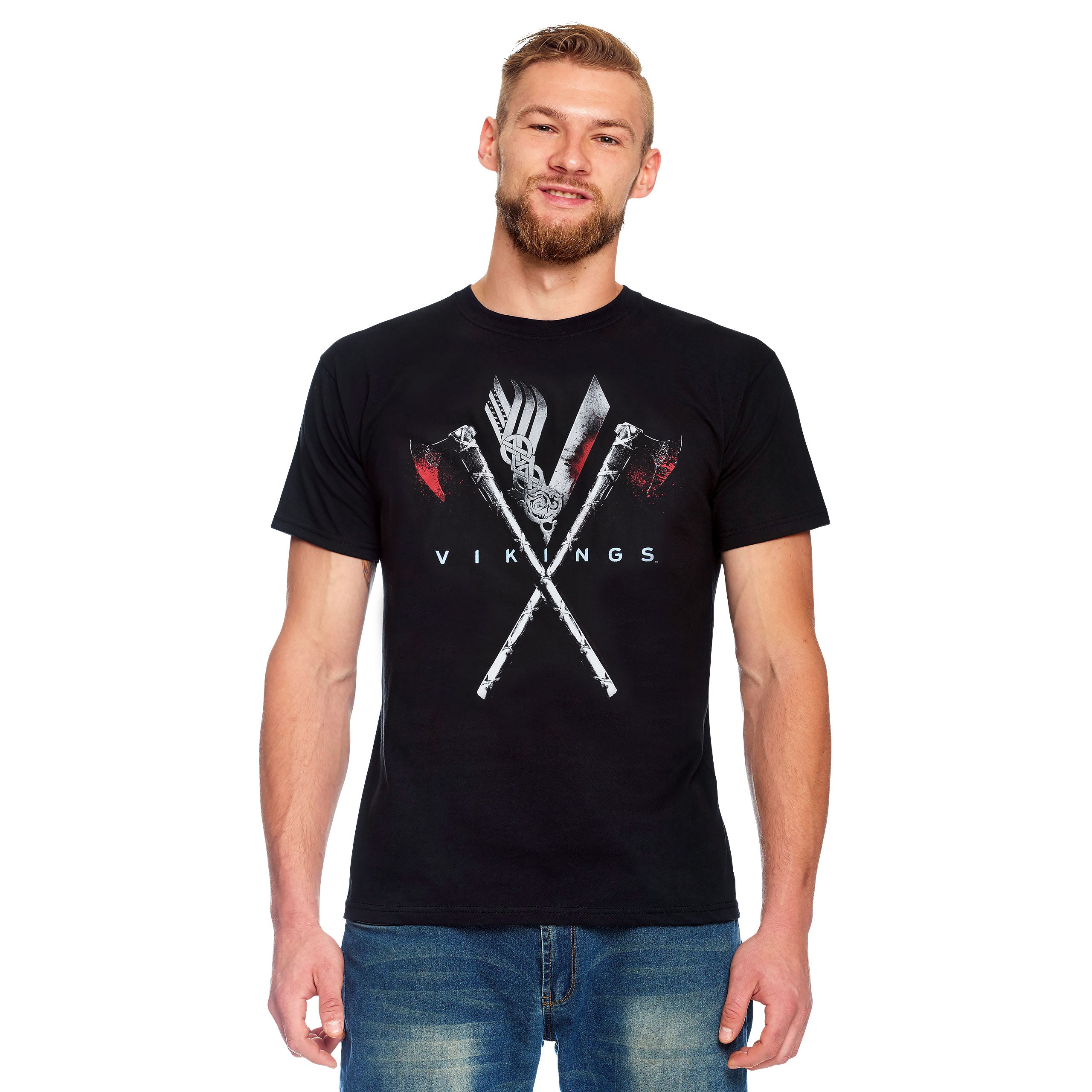 Immagine del prodotto Vikings - T-shirt Bloody Axe nera