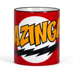Image produit Big Bang Theory- Bazinga Full Size Tasse rouge