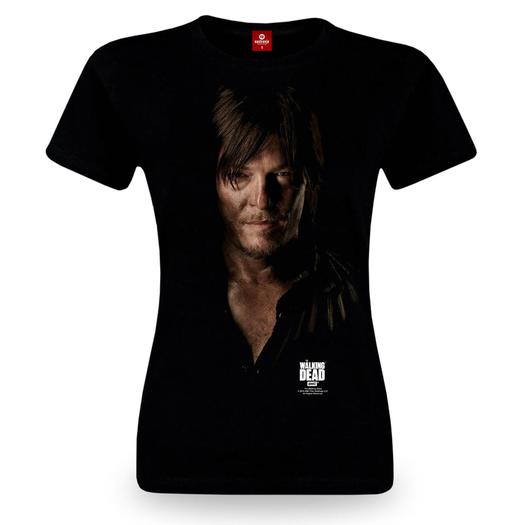 Produktbild Walking Dead - Daryl Girlie Shirt schwarz