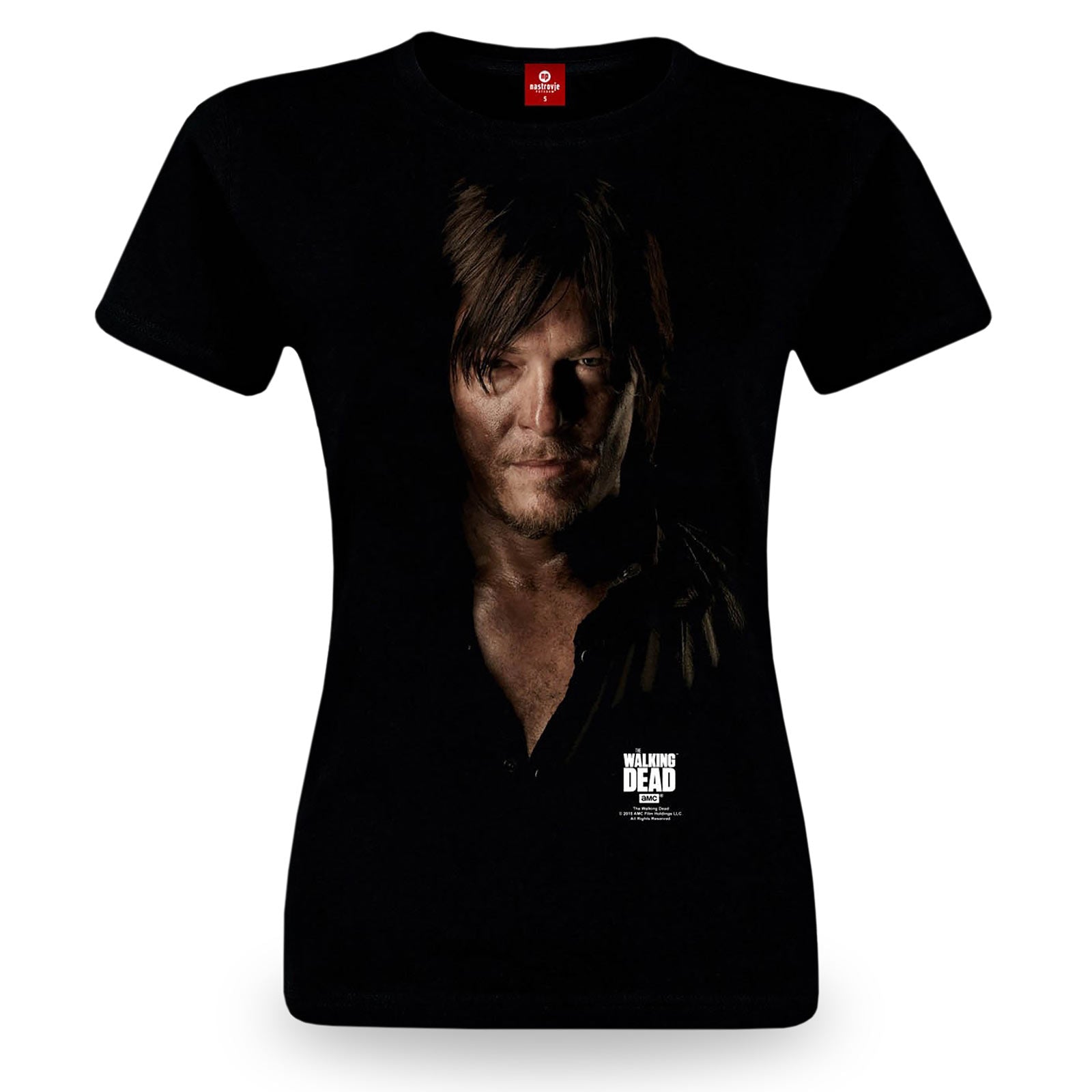 Produktbild Walking Dead - Daryl Girlie Shirt schwarz