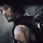 Produktbild Walking Dead - Daryl Hunter T-Shirt schwarz
