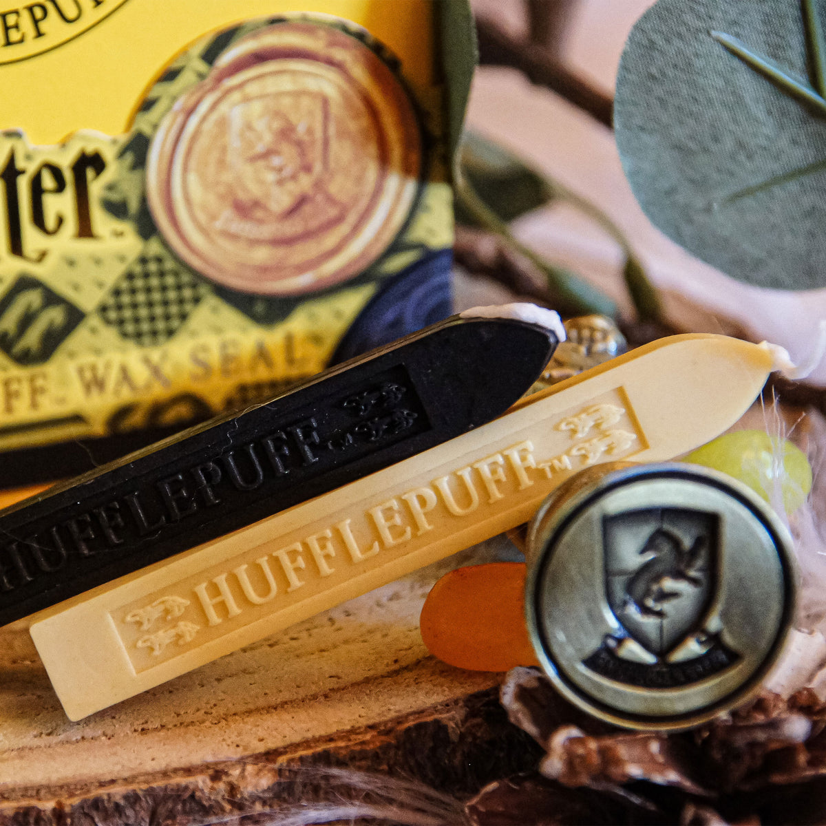 Produktbild Harry Potter - Hufflepuff Siegel mit Wachs