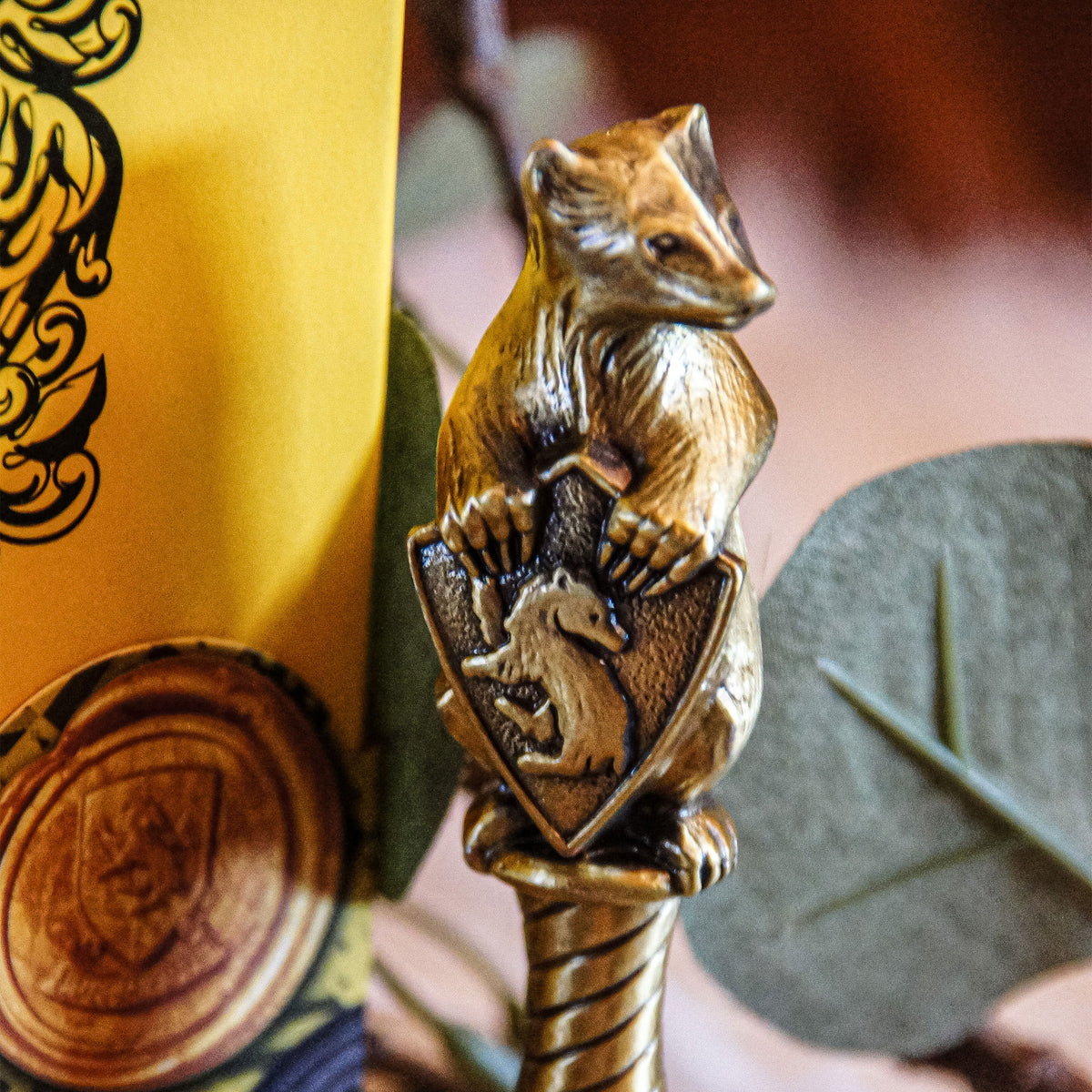 Produktbild Harry Potter - Hufflepuff Siegel mit Wachs