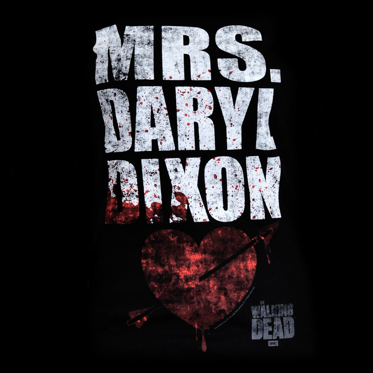 Image produit Walking Dead - T-shirt Mrs. Dixon pour filles noir