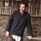 Immagine del prodotto Camicia medievale Tristan nera