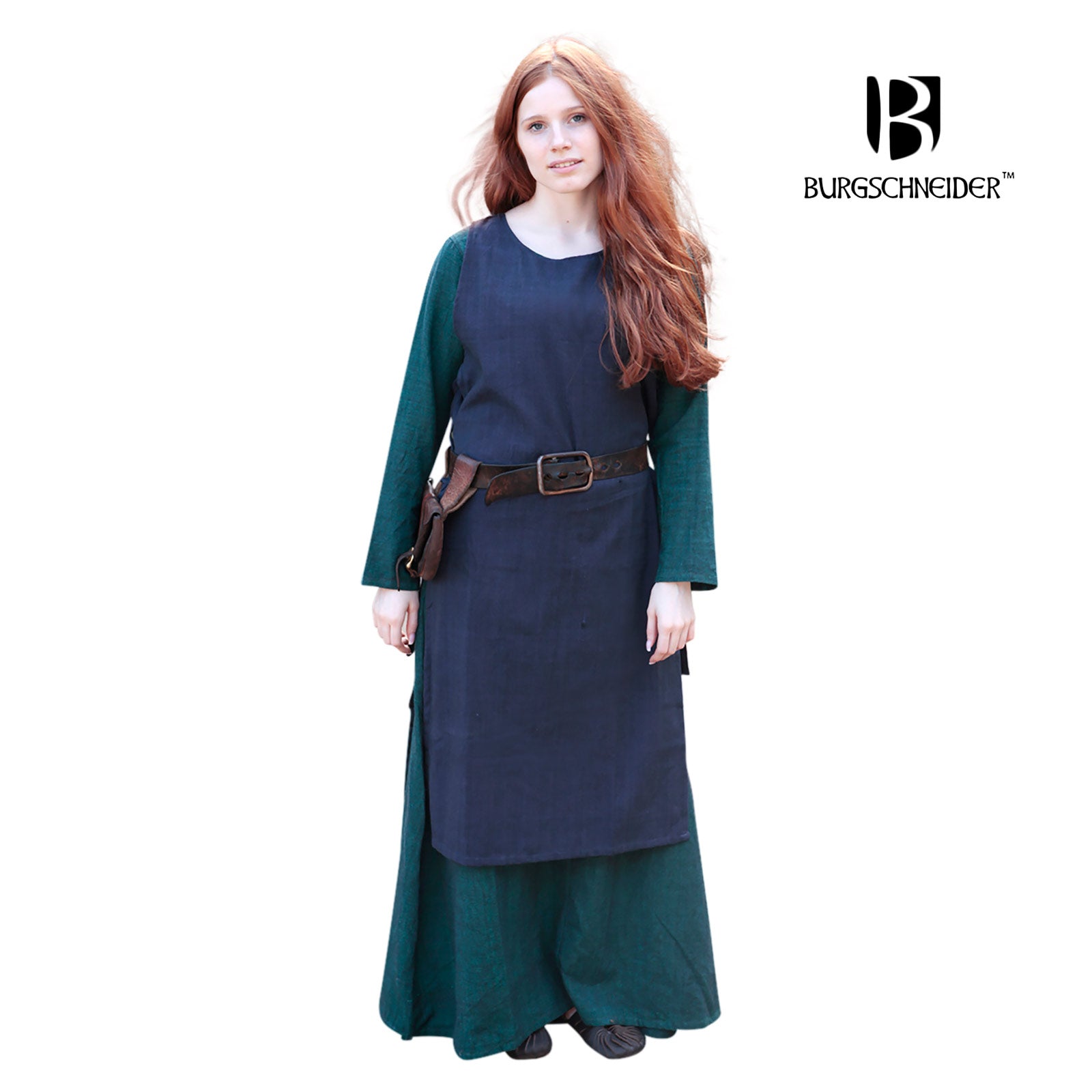 Produktbild Mittelalter Überkleid Haithabu blau