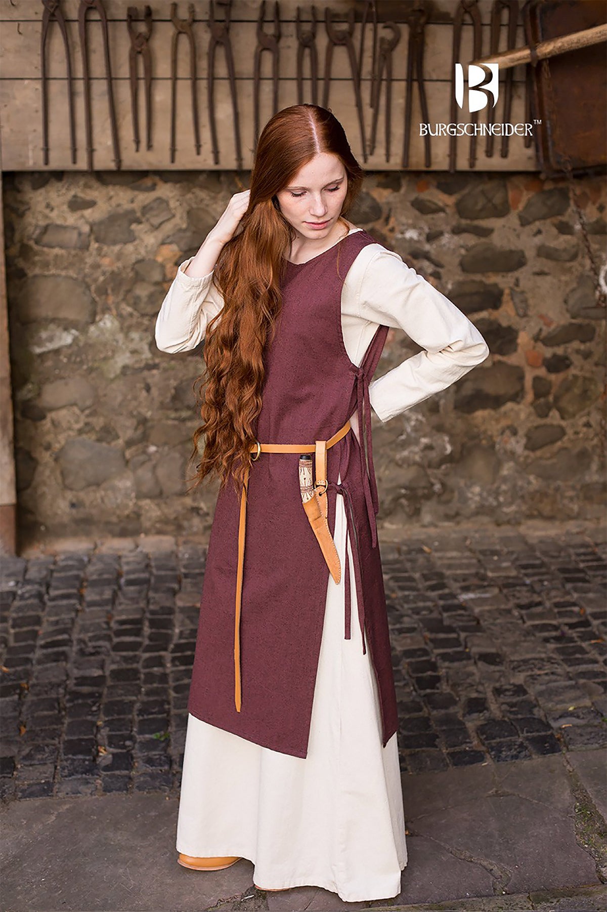 Produktbild Mittelalter Überkleid Haithabu braun
