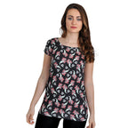 Image produit Ariel - T-shirt pour filles avec imprimé intégral, coupe décontractée